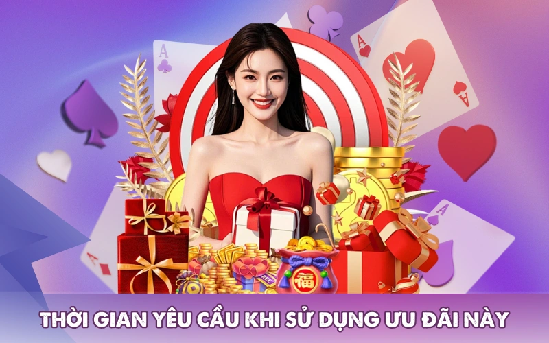 Thời gian yêu cầu khi sử dụng ưu đãi này